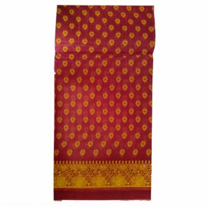 khaddi cotton handloom white & green (ikkat pattern)