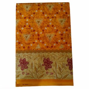 khaddi cotton handloom white & navy blue (ikkat pattern)