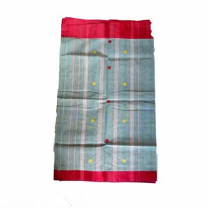 banarasi handloom blue & golden